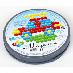 Мозаика шестигранная 120эл (18шт)