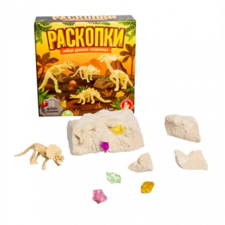 Раскопки "Найди древние сокровища" (10 сокровищ)