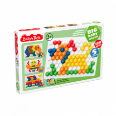 Мозаика шестигранная d25/120 эл Baby Toys