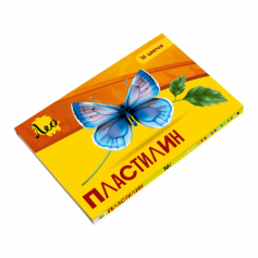 Пластилин классический   LBMC-0116   320 г ( в картонной упаковке )  16 цв. .