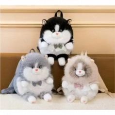 А Мягкая игрушка Рюкзак Кошка