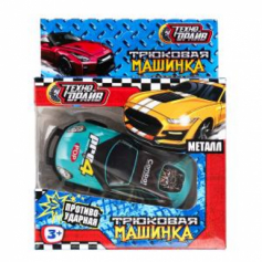Машинка трюковая мет.в асс., кор.12,5*10*3,5 см ТЕХНОДРАЙВ в кор.2*192шт