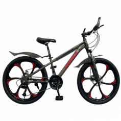 26" Велокомплект SHREDER 26 сталь/литые диски белый MT2600