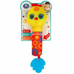 Текстильная игрушка погремушка - пищалка мякиши Умка в кор.250шт.