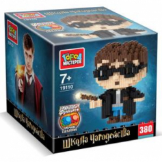 Конструктор 3D сборная фигурка школа чародейства, 380 дет. Город мастеров в кор.180шт