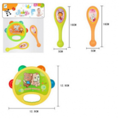 Игровой набор "Юный музыкант" 3 шт., в/п 23*28 см.