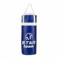 Боксерская груша "STAR TEAM", цвет синий, вес 4 кг, в сетке 50 см
