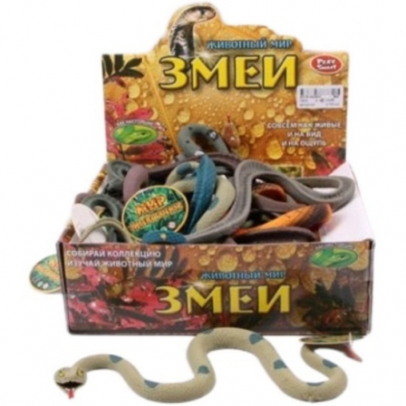 Игрушка "Змея" (12 шт. кратность продажи), размер игрушки 35 см, в/к 22*20*7 см