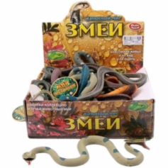 Игрушка "Змея" (12 шт. кратность продажи), размер игрушки 35 см, в/к 22*20*7 см