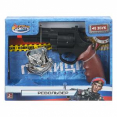 Набор ПОЛИЦИЯ пистолет, звук, кор.20,4*15,5*4см ИГРАЕМ ВМЕСТЕ в кор.2*96шт