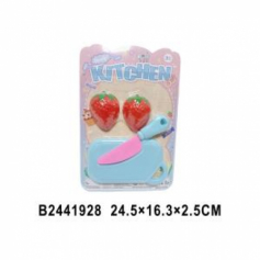Набор овощей и фруктов для резки на карт. в кор.2*180шт.
