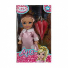 Кукла Аня 12 см, акс., кор КАРАПУЗ ANNA-F1-BB