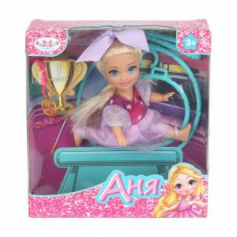Кукла Аня 12 см, акс., кор КАРАПУЗ в кор.120шт ANNA-S2-BB