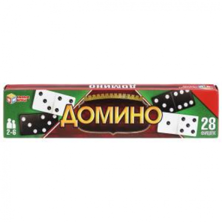Игра логическая домино в коробке, 21,5*5*2,3см ИГРАЕМ ВМЕСТЕ