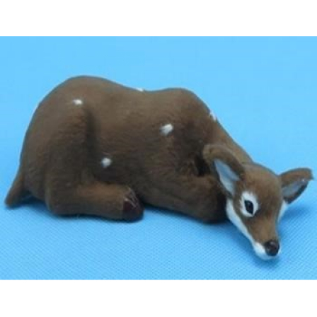 Декоративная новогодняя Фигурка Олень, 15,5x6x5 см., коричневый