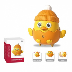 Утёнок на бат., движение, магнит, в/к 7,8*7,3*10,2 см