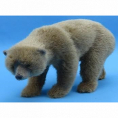 Декоративная новогодняя Фигурка Медведь, 21х8х13 см., коричневый