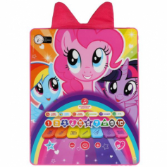 Сенсорный планшет.7 песен из м/ф, 9 режимов, текстильные вставки, "my little pony" "Умка" в кор.40шт