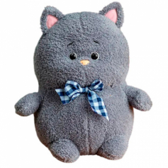 Подарочная игрушка "Пухляшик-кудряшик кот"