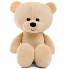 Мягкая игрушка Медведь Вуди, цв: кофейный, 20см