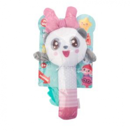 Текстильная игрушка погремушка-пищалка Умка в кор.250шт