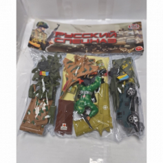 Солдатики и техника в пакете 42 предмета.35*35*6