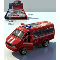 А Металлическая машинка (XL80173-12F) 360 шт/кор