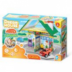 Кукольный домик быстрой сборки "Автозаправка" Dream House