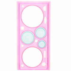 Линейка художественная 20 см в инд.уп. европодвес