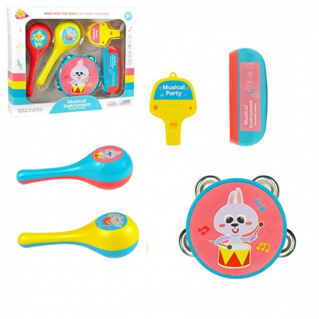 Игровой набор "Юный музыкант" 3 шт., в/п 23*28 см