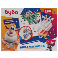 Набор д/детского тв-ва БУБА аквамозаика 400 бусин МУЛЬТИ АРТ в кор.48шт.