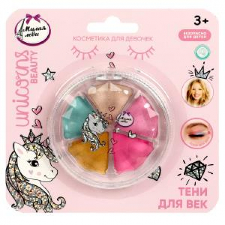 Косметика ДЛЯ ДЕВОЧЕК тени для век, 8,5 г. МИЛАЯ ЛЕДИ в кор.30*12шт