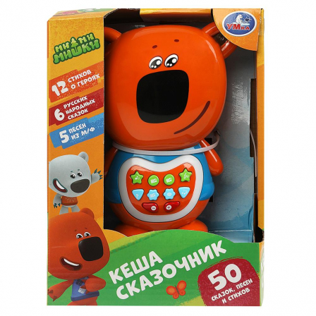 Сказочник Кеша Ми-ми-мишки 50 сказок,песен и стихов.свет.кор.бат Умка в кор.48шт