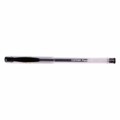 Ручка гелевая "Plasma" черная 0,7 мм.