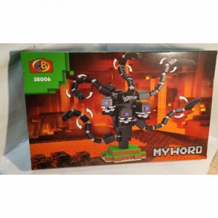 Конструктор my world, 498 дет. №38006