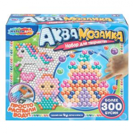 Аквамозаика 300 бусин замок МУЛЬТИ АРТ