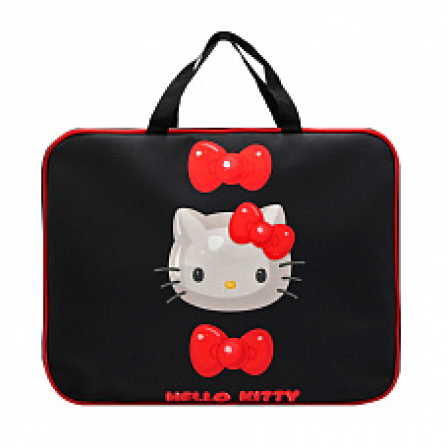 Папка - сумка Hello Kitty, формат - А4, боковина - 75 мм. Для хранения альбомов, рисунков