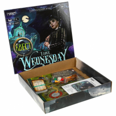 I love Wednesday. Квест.  Настольная игра-ходилка квадрат. 40 карточек. Умные игры. в кор.8шт