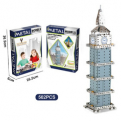Конструктор "Биг Бен" металл., 502 дет.