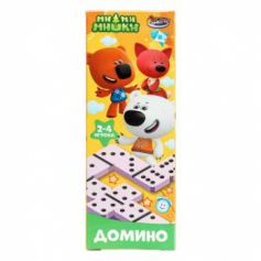 Настольная игра домино, Ми-ми-мишки кор.5*13*2с ИГРАЕМ ВМЕСТЕ