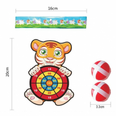 Игра "Дартс", 2 шарика на липучках, в/п 20*16*3,5 см