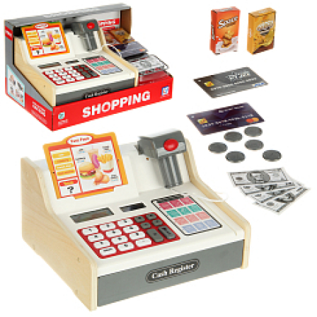 Игровой набор "Касса" на бат. со св, зв 31.5х20.7х17.8