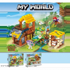 Конструктор my world,  370 дет. № MG836
