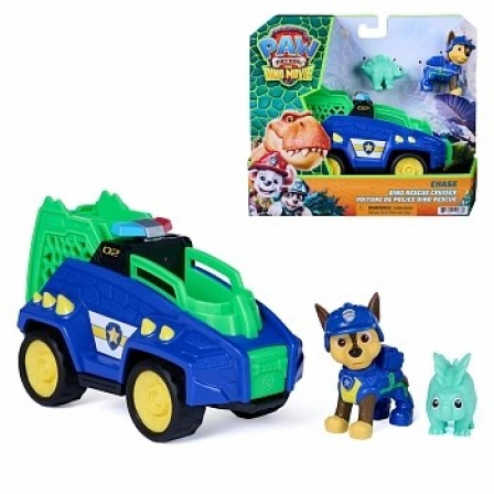 *Щенячий патруль. Игровой набор Дино Машинка с фигуркой Чейз, 20см. Paw Patrol