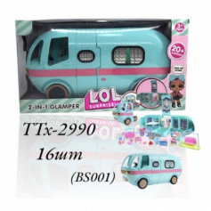 А Автобус LOL 2 в 1  (BS001)