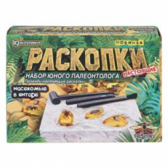 Раскопки раскопки, коробка IQ Эксперимент в кор.2*24шт