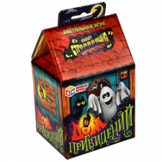 Дом привидений. Карточная игра в фигурной коробке. 30 карточек. 100х80х150 мм. Умные игры в кор.24шт
