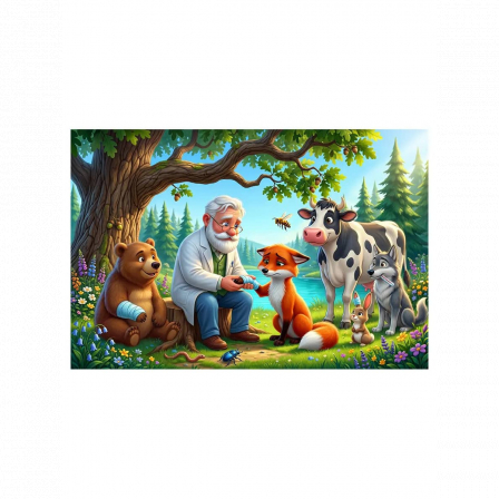 ПАЗЛЫ 24 элемента. ЧУКОВСКИЙ. АЙБОЛИТ