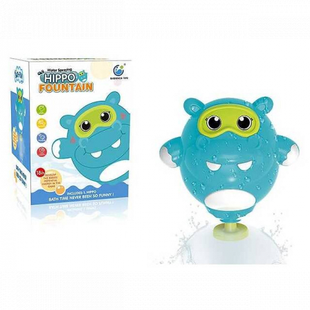 Ф Игрушка для ванной Бегемот в кор. (36/36)