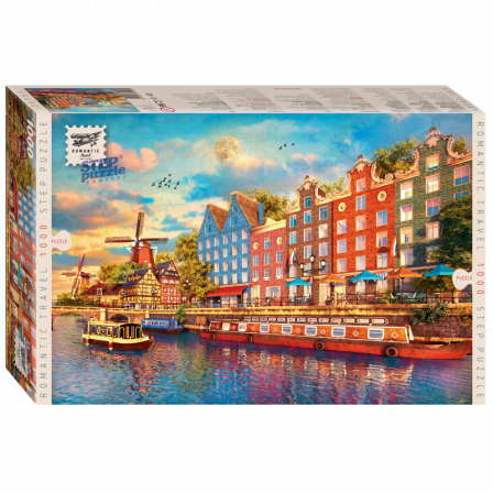 Мозаика "puzzle" 1000 "Амстердам" (Romantic Travel)